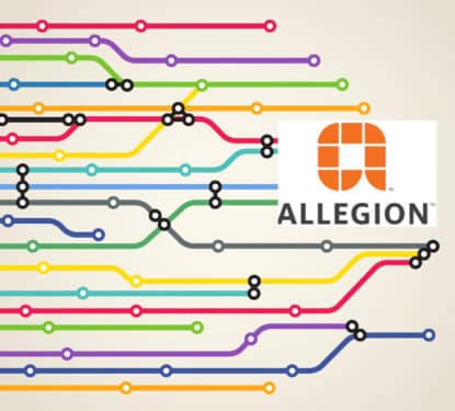 Mapping the strategy of Allegion in the Smart Building and PropTech Space