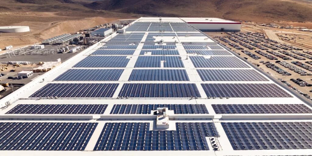 Net Zero Buildings Gigafactory Solar